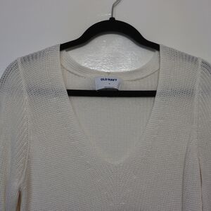 Old Navy Cream Knit Sweater